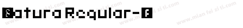 丸明Katura Regular字体转换